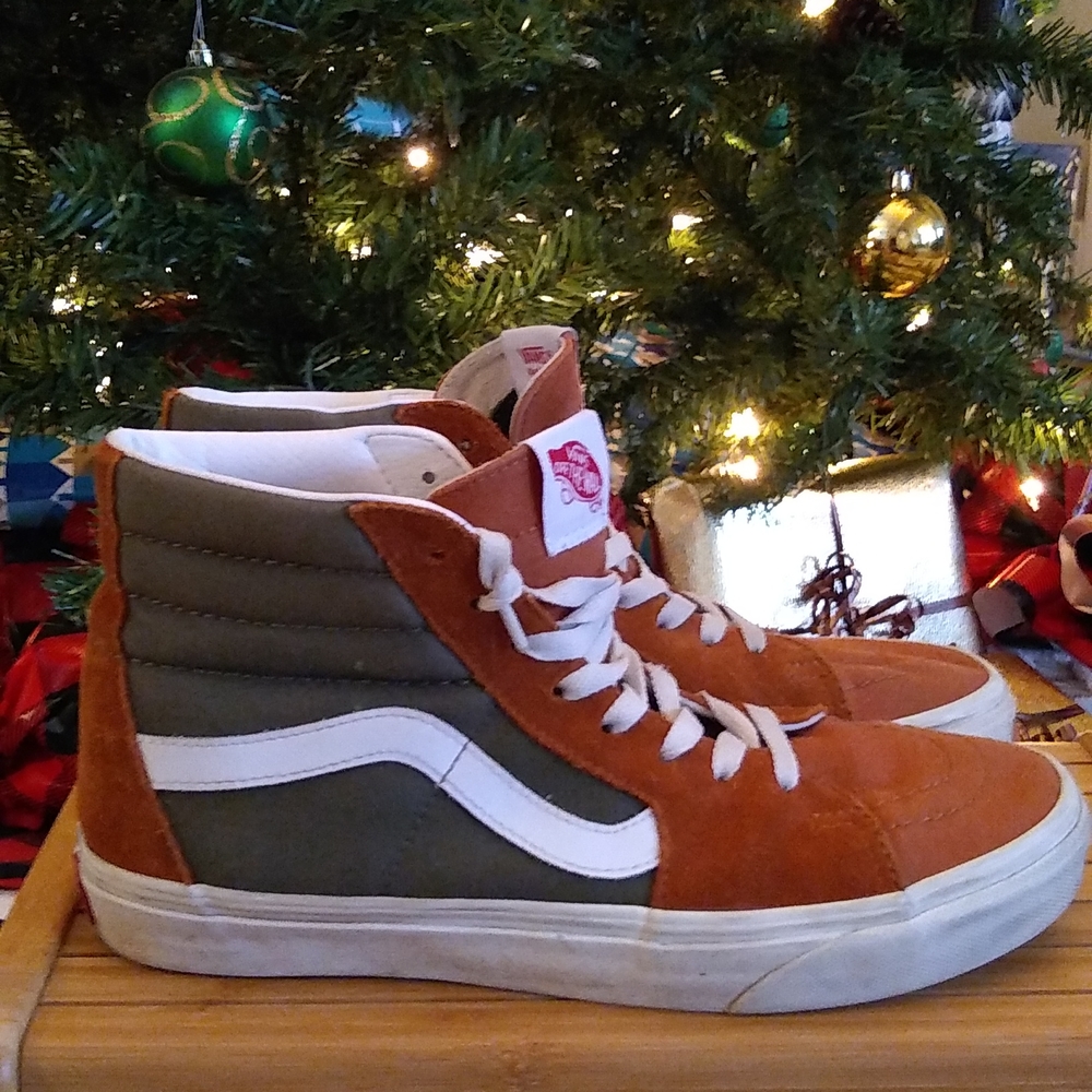 Vans Off the Wall Burnt Orange Men's Size 8